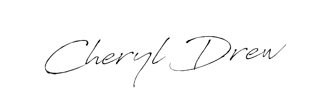 This is the best signature style for the Cheryl Drew name. Also you like these signature font (Antro_Vectra). Mix name signature. Cheryl Drew signature style 6 images and pictures png