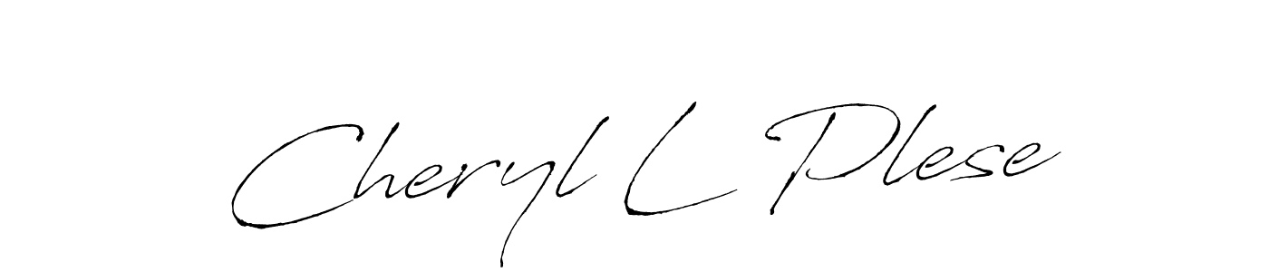 Make a beautiful signature design for name Cheryl L Plese. Use this online signature maker to create a handwritten signature for free. Cheryl L Plese signature style 6 images and pictures png