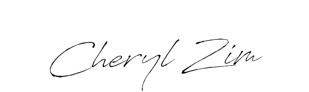 How to make Cheryl Zim signature? Antro_Vectra is a professional autograph style. Create handwritten signature for Cheryl Zim name. Cheryl Zim signature style 6 images and pictures png