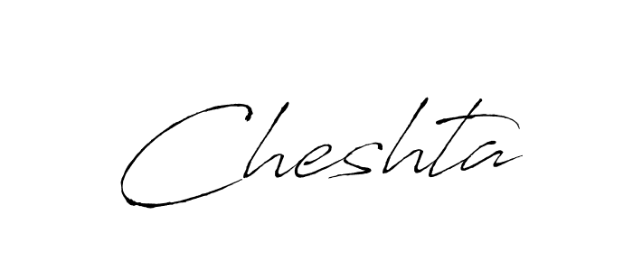 Once you've used our free online signature maker to create your best signature Antro_Vectra style, it's time to enjoy all of the benefits that Cheshta name signing documents. Cheshta signature style 6 images and pictures png