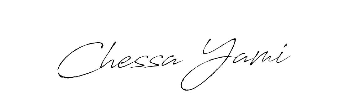 You should practise on your own different ways (Antro_Vectra) to write your name (Chessa Yami) in signature. don't let someone else do it for you. Chessa Yami signature style 6 images and pictures png