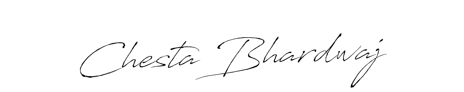 It looks lik you need a new signature style for name Chesta Bhardwaj. Design unique handwritten (Antro_Vectra) signature with our free signature maker in just a few clicks. Chesta Bhardwaj signature style 6 images and pictures png