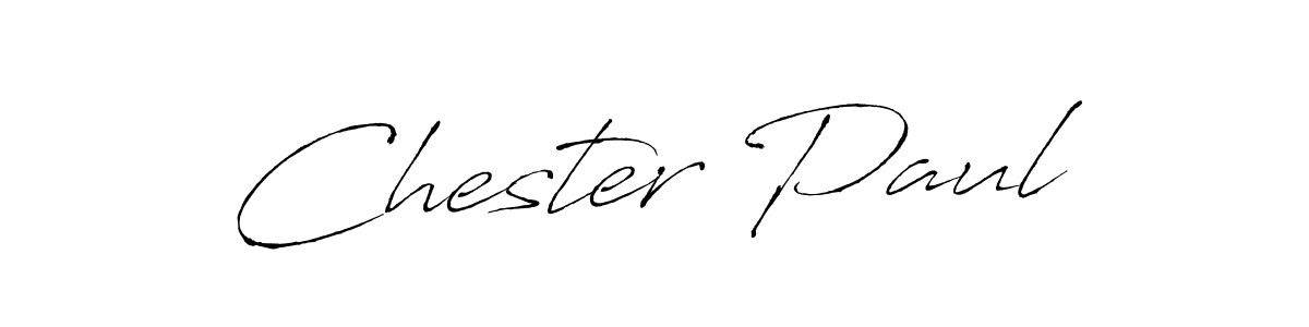 Create a beautiful signature design for name Chester Paul. With this signature (Antro_Vectra) fonts, you can make a handwritten signature for free. Chester Paul signature style 6 images and pictures png