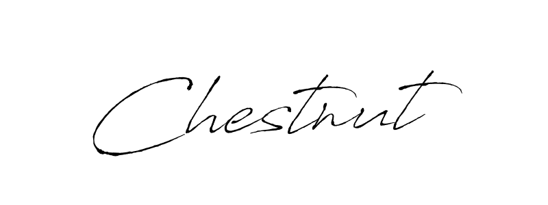 Chestnut stylish signature style. Best Handwritten Sign (Antro_Vectra) for my name. Handwritten Signature Collection Ideas for my name Chestnut. Chestnut signature style 6 images and pictures png