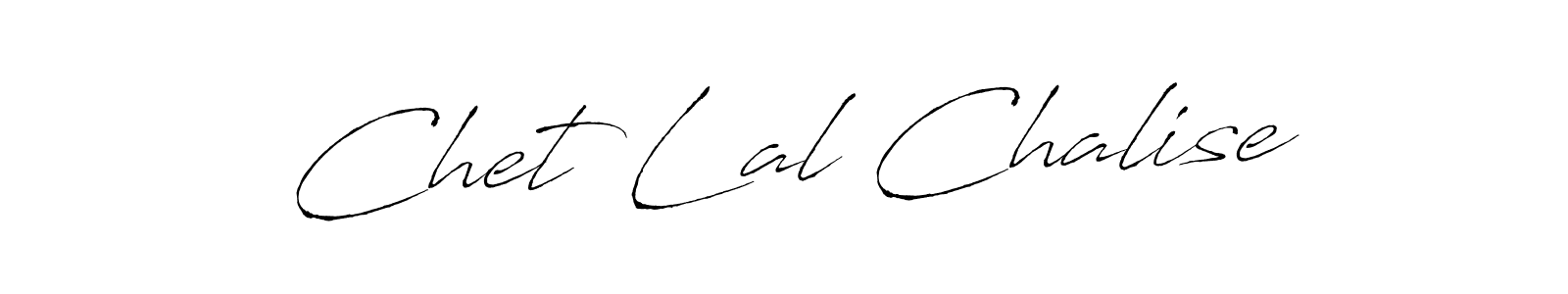 Create a beautiful signature design for name Chet Lal Chalise. With this signature (Antro_Vectra) fonts, you can make a handwritten signature for free. Chet Lal Chalise signature style 6 images and pictures png