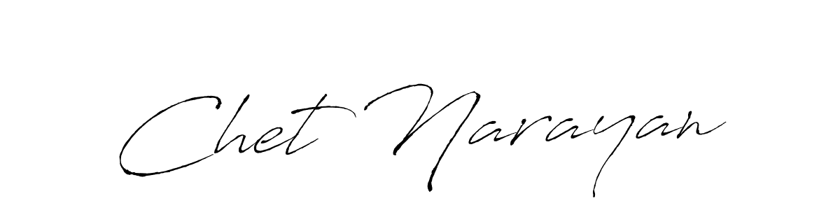 Antro_Vectra is a professional signature style that is perfect for those who want to add a touch of class to their signature. It is also a great choice for those who want to make their signature more unique. Get Chet Narayan name to fancy signature for free. Chet Narayan signature style 6 images and pictures png