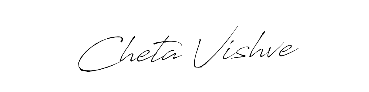 You can use this online signature creator to create a handwritten signature for the name Cheta Vishve. This is the best online autograph maker. Cheta Vishve signature style 6 images and pictures png