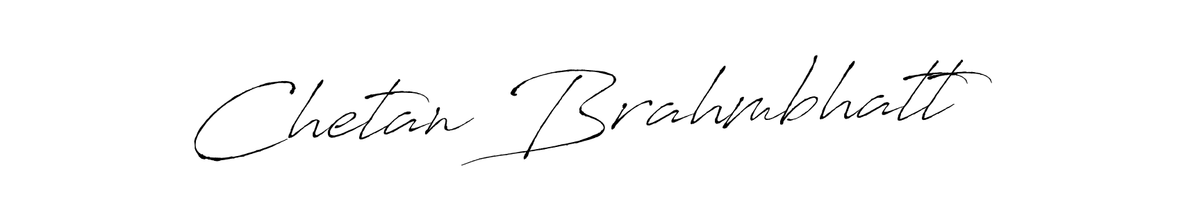 How to make Chetan Brahmbhatt signature? Antro_Vectra is a professional autograph style. Create handwritten signature for Chetan Brahmbhatt name. Chetan Brahmbhatt signature style 6 images and pictures png