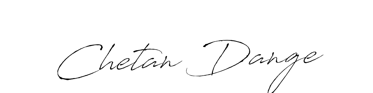 It looks lik you need a new signature style for name Chetan Dange. Design unique handwritten (Antro_Vectra) signature with our free signature maker in just a few clicks. Chetan Dange signature style 6 images and pictures png