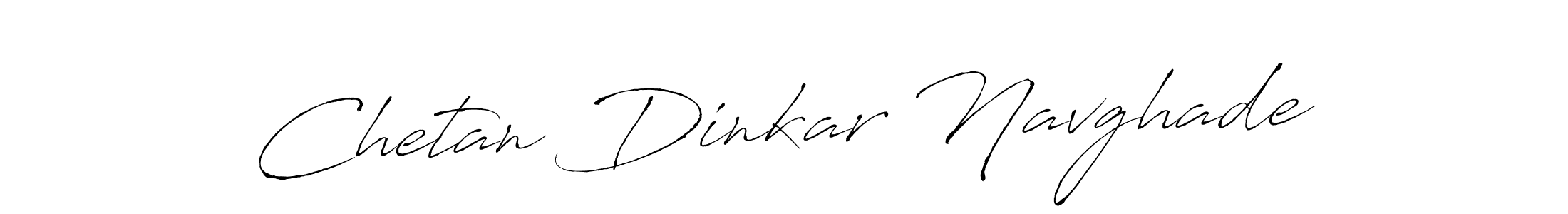 How to make Chetan Dinkar Navghade name signature. Use Antro_Vectra style for creating short signs online. This is the latest handwritten sign. Chetan Dinkar Navghade signature style 6 images and pictures png