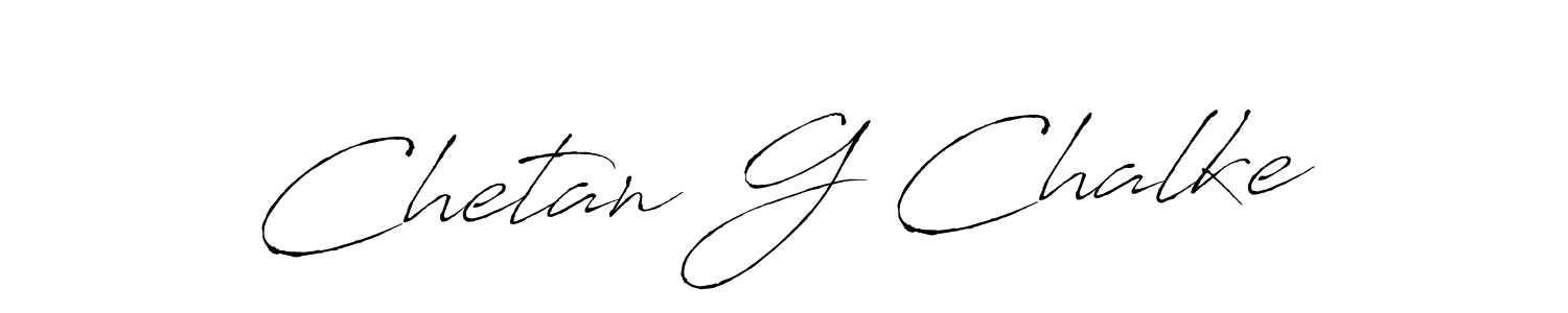 Use a signature maker to create a handwritten signature online. With this signature software, you can design (Antro_Vectra) your own signature for name Chetan G Chalke. Chetan G Chalke signature style 6 images and pictures png