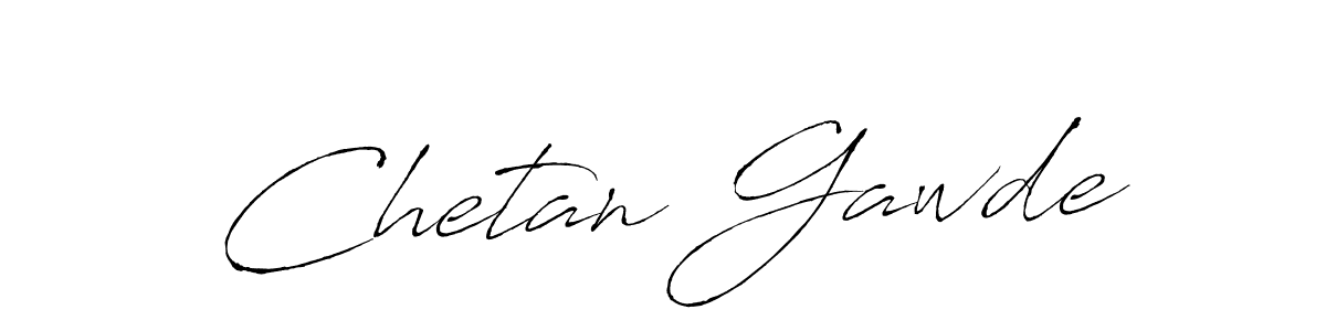 Make a short Chetan Gawde signature style. Manage your documents anywhere anytime using Antro_Vectra. Create and add eSignatures, submit forms, share and send files easily. Chetan Gawde signature style 6 images and pictures png