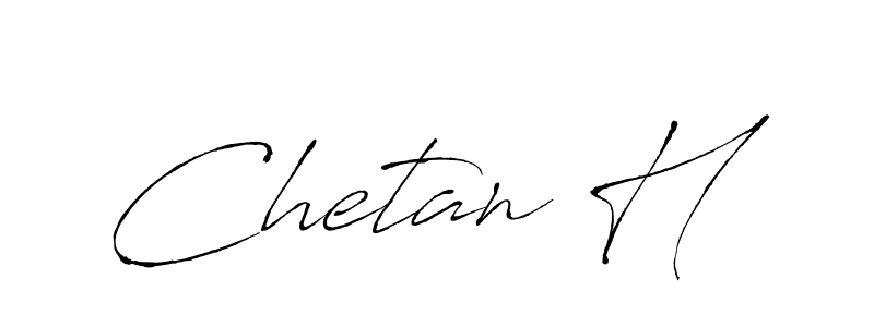 The best way (Antro_Vectra) to make a short signature is to pick only two or three words in your name. The name Chetan H include a total of six letters. For converting this name. Chetan H signature style 6 images and pictures png