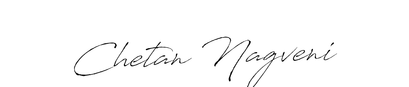 You should practise on your own different ways (Antro_Vectra) to write your name (Chetan Nagveni) in signature. don't let someone else do it for you. Chetan Nagveni signature style 6 images and pictures png