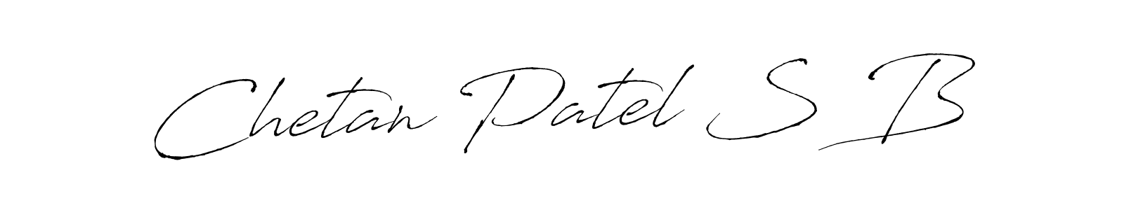 The best way (Antro_Vectra) to make a short signature is to pick only two or three words in your name. The name Chetan Patel S B include a total of six letters. For converting this name. Chetan Patel S B signature style 6 images and pictures png