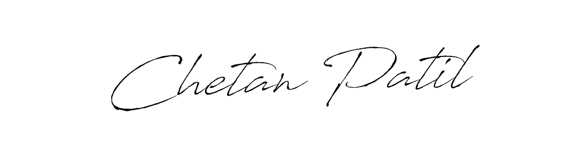 Create a beautiful signature design for name Chetan Patil. With this signature (Antro_Vectra) fonts, you can make a handwritten signature for free. Chetan Patil signature style 6 images and pictures png