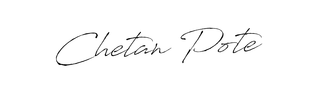 Similarly Antro_Vectra is the best handwritten signature design. Signature creator online .You can use it as an online autograph creator for name Chetan Pote. Chetan Pote signature style 6 images and pictures png