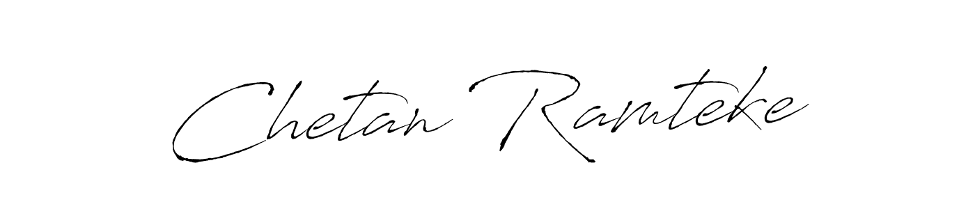 Use a signature maker to create a handwritten signature online. With this signature software, you can design (Antro_Vectra) your own signature for name Chetan Ramteke. Chetan Ramteke signature style 6 images and pictures png