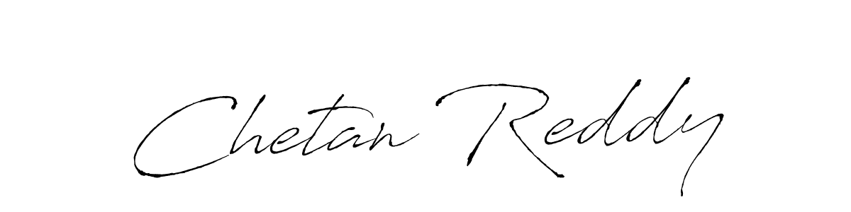 Make a beautiful signature design for name Chetan Reddy. With this signature (Antro_Vectra) style, you can create a handwritten signature for free. Chetan Reddy signature style 6 images and pictures png