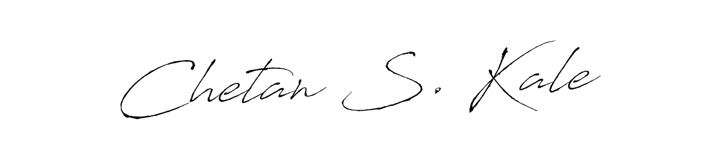 It looks lik you need a new signature style for name Chetan S. Kale. Design unique handwritten (Antro_Vectra) signature with our free signature maker in just a few clicks. Chetan S. Kale signature style 6 images and pictures png