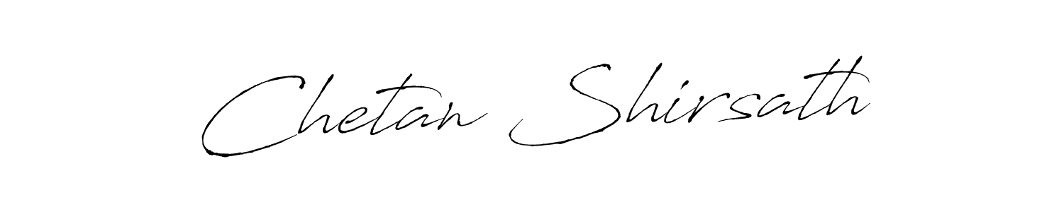 Chetan Shirsath stylish signature style. Best Handwritten Sign (Antro_Vectra) for my name. Handwritten Signature Collection Ideas for my name Chetan Shirsath. Chetan Shirsath signature style 6 images and pictures png