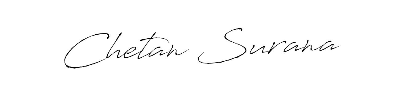 Similarly Antro_Vectra is the best handwritten signature design. Signature creator online .You can use it as an online autograph creator for name Chetan Surana. Chetan Surana signature style 6 images and pictures png