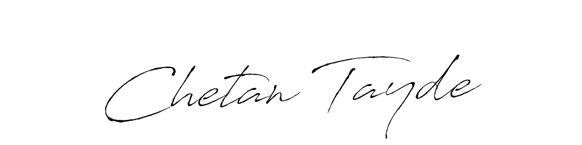 Here are the top 10 professional signature styles for the name Chetan Tayde. These are the best autograph styles you can use for your name. Chetan Tayde signature style 6 images and pictures png