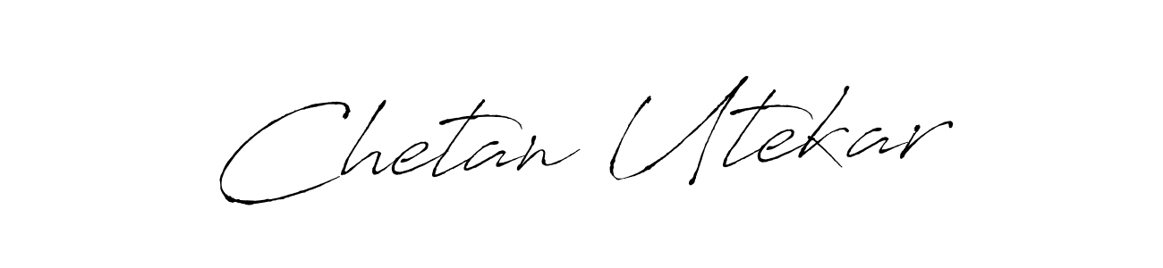 Similarly Antro_Vectra is the best handwritten signature design. Signature creator online .You can use it as an online autograph creator for name Chetan Utekar. Chetan Utekar signature style 6 images and pictures png