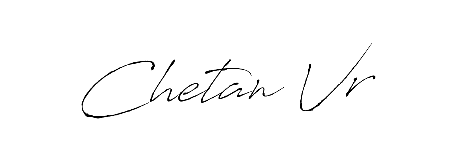 Antro_Vectra is a professional signature style that is perfect for those who want to add a touch of class to their signature. It is also a great choice for those who want to make their signature more unique. Get Chetan Vr name to fancy signature for free. Chetan Vr signature style 6 images and pictures png