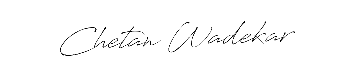 Also You can easily find your signature by using the search form. We will create Chetan Wadekar name handwritten signature images for you free of cost using Antro_Vectra sign style. Chetan Wadekar signature style 6 images and pictures png