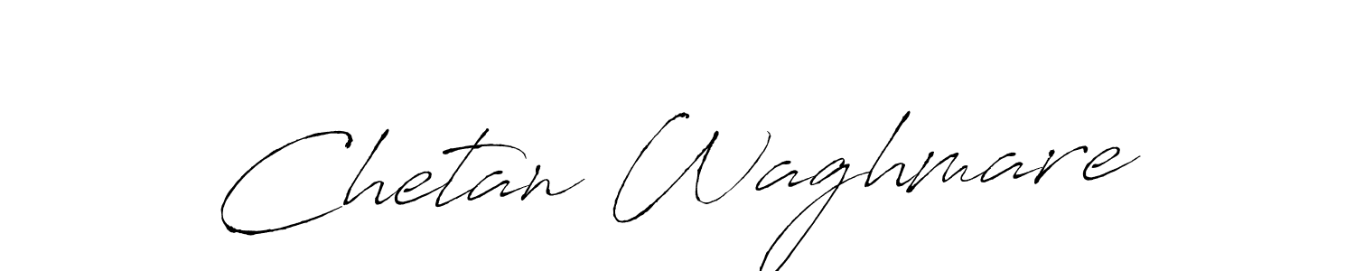 How to make Chetan Waghmare signature? Antro_Vectra is a professional autograph style. Create handwritten signature for Chetan Waghmare name. Chetan Waghmare signature style 6 images and pictures png