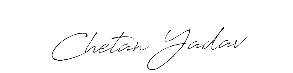 You should practise on your own different ways (Antro_Vectra) to write your name (Chetan Yadav) in signature. don't let someone else do it for you. Chetan Yadav signature style 6 images and pictures png