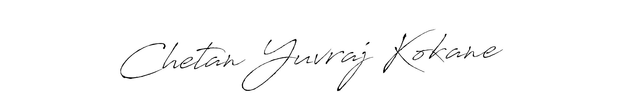 It looks lik you need a new signature style for name Chetan Yuvraj Kokane. Design unique handwritten (Antro_Vectra) signature with our free signature maker in just a few clicks. Chetan Yuvraj Kokane signature style 6 images and pictures png