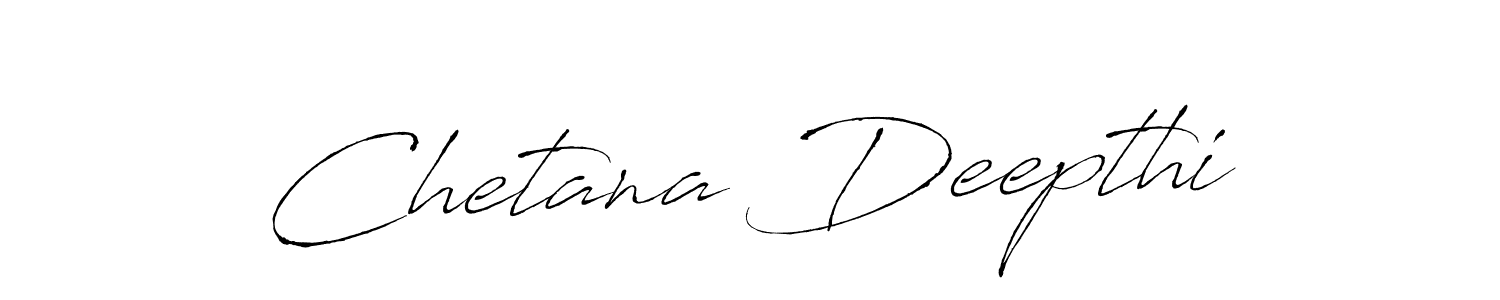 Also You can easily find your signature by using the search form. We will create Chetana Deepthi name handwritten signature images for you free of cost using Antro_Vectra sign style. Chetana Deepthi signature style 6 images and pictures png