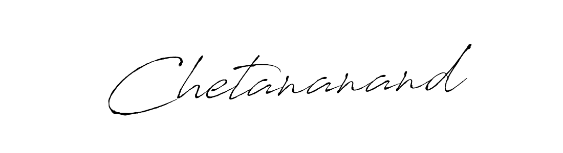 Chetananand stylish signature style. Best Handwritten Sign (Antro_Vectra) for my name. Handwritten Signature Collection Ideas for my name Chetananand. Chetananand signature style 6 images and pictures png