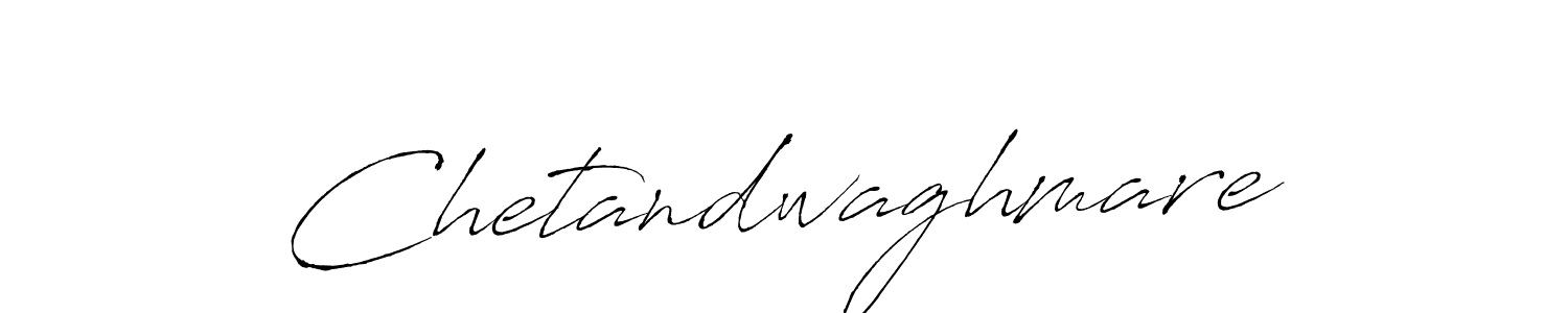 Also we have Chetandwaghmare name is the best signature style. Create professional handwritten signature collection using Antro_Vectra autograph style. Chetandwaghmare signature style 6 images and pictures png