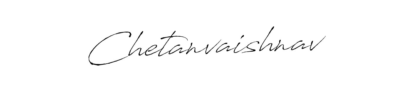 Make a beautiful signature design for name Chetanvaishnav. With this signature (Antro_Vectra) style, you can create a handwritten signature for free. Chetanvaishnav signature style 6 images and pictures png