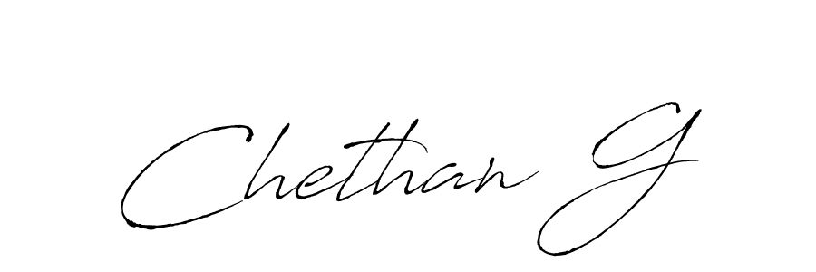 The best way (Antro_Vectra) to make a short signature is to pick only two or three words in your name. The name Chethan G include a total of six letters. For converting this name. Chethan G signature style 6 images and pictures png