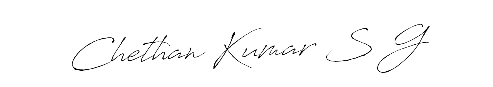 Chethan Kumar S G stylish signature style. Best Handwritten Sign (Antro_Vectra) for my name. Handwritten Signature Collection Ideas for my name Chethan Kumar S G. Chethan Kumar S G signature style 6 images and pictures png