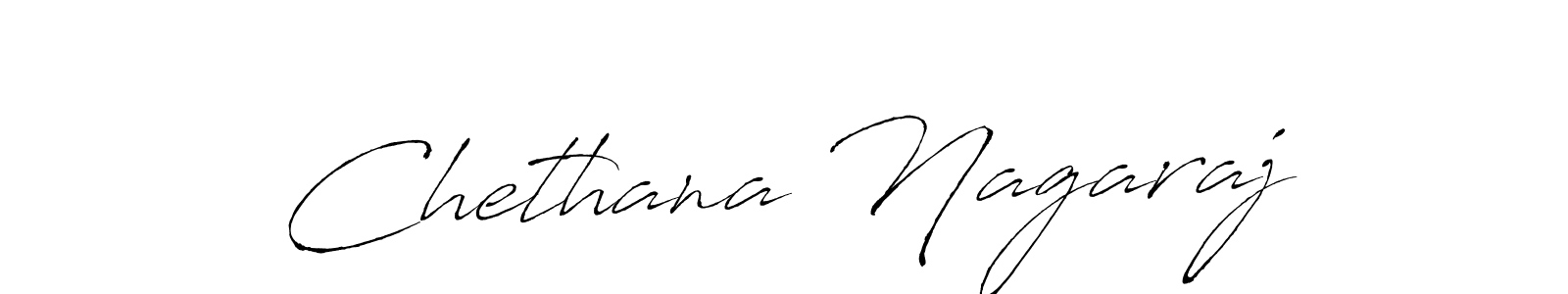Design your own signature with our free online signature maker. With this signature software, you can create a handwritten (Antro_Vectra) signature for name Chethana Nagaraj. Chethana Nagaraj signature style 6 images and pictures png