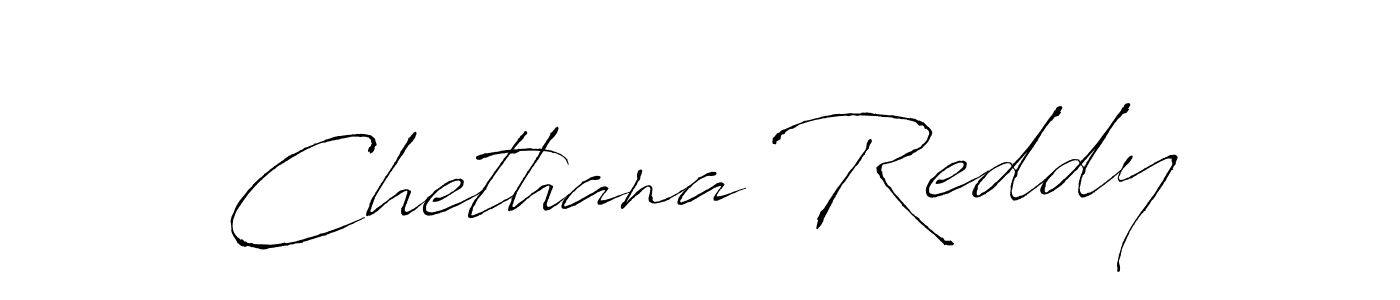 How to make Chethana Reddy signature? Antro_Vectra is a professional autograph style. Create handwritten signature for Chethana Reddy name. Chethana Reddy signature style 6 images and pictures png