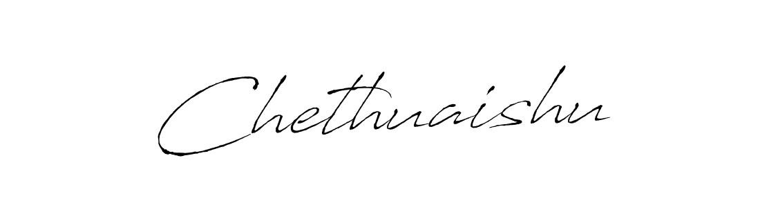 You should practise on your own different ways (Antro_Vectra) to write your name (Chethuaishu) in signature. don't let someone else do it for you. Chethuaishu signature style 6 images and pictures png