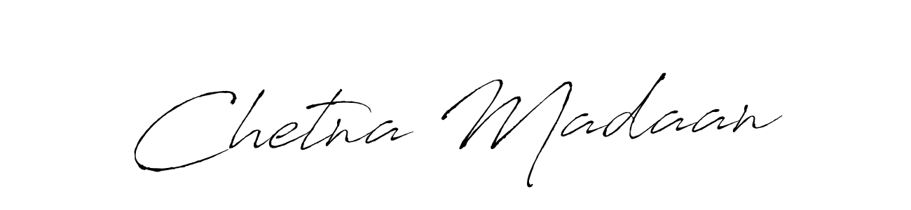 You should practise on your own different ways (Antro_Vectra) to write your name (Chetna Madaan) in signature. don't let someone else do it for you. Chetna Madaan signature style 6 images and pictures png