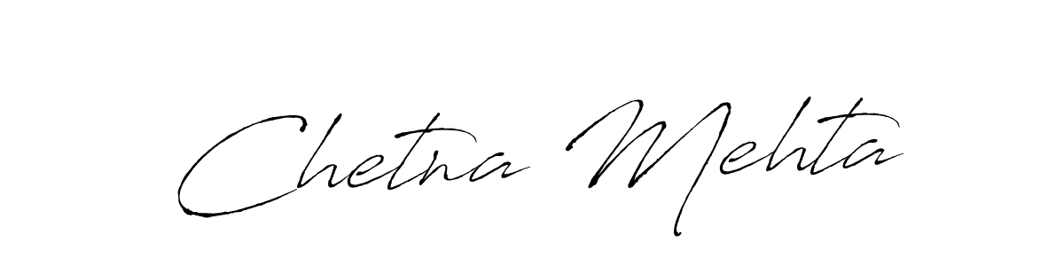 It looks lik you need a new signature style for name Chetna Mehta. Design unique handwritten (Antro_Vectra) signature with our free signature maker in just a few clicks. Chetna Mehta signature style 6 images and pictures png