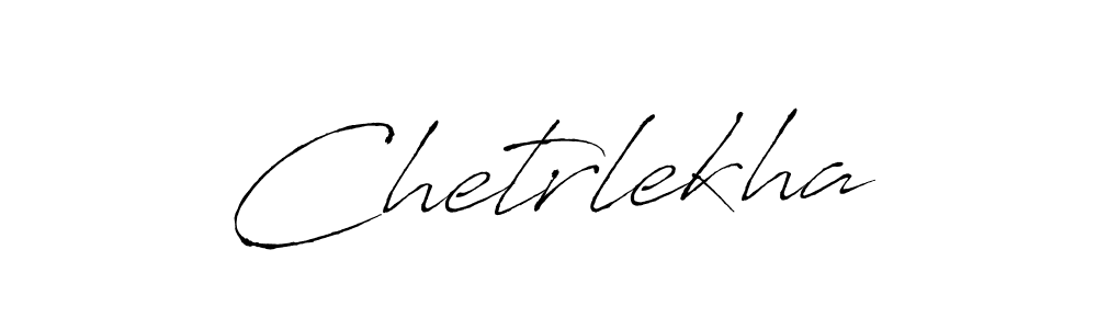 Antro_Vectra is a professional signature style that is perfect for those who want to add a touch of class to their signature. It is also a great choice for those who want to make their signature more unique. Get Chetrlekha name to fancy signature for free. Chetrlekha signature style 6 images and pictures png