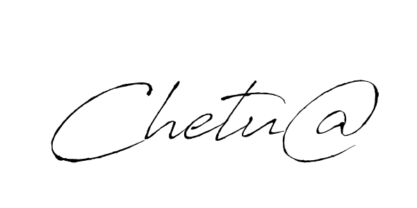 You should practise on your own different ways (Antro_Vectra) to write your name (Chetu@) in signature. don't let someone else do it for you. Chetu@ signature style 6 images and pictures png