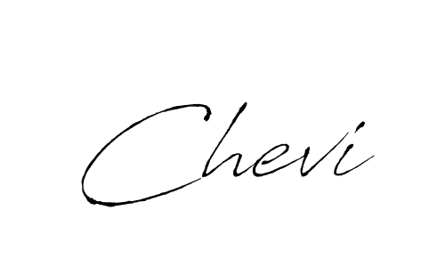 How to make Chevi signature? Antro_Vectra is a professional autograph style. Create handwritten signature for Chevi name. Chevi signature style 6 images and pictures png