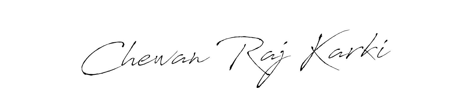 Antro_Vectra is a professional signature style that is perfect for those who want to add a touch of class to their signature. It is also a great choice for those who want to make their signature more unique. Get Chewan Raj Karki name to fancy signature for free. Chewan Raj Karki signature style 6 images and pictures png