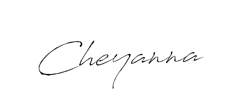 Create a beautiful signature design for name Cheyanna. With this signature (Antro_Vectra) fonts, you can make a handwritten signature for free. Cheyanna signature style 6 images and pictures png