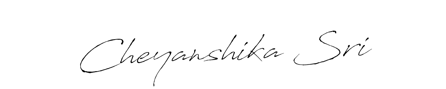 This is the best signature style for the Cheyanshika Sri name. Also you like these signature font (Antro_Vectra). Mix name signature. Cheyanshika Sri signature style 6 images and pictures png
